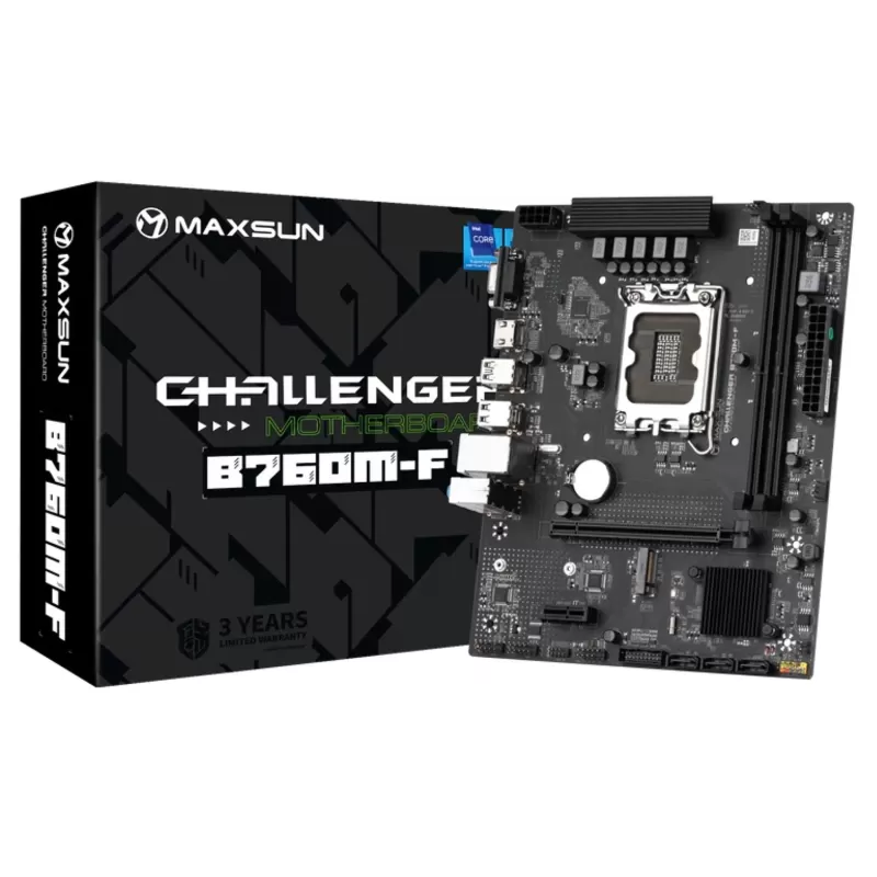 Motherboard MAXSUN Challenger B760M-F DDR4 LGA1700