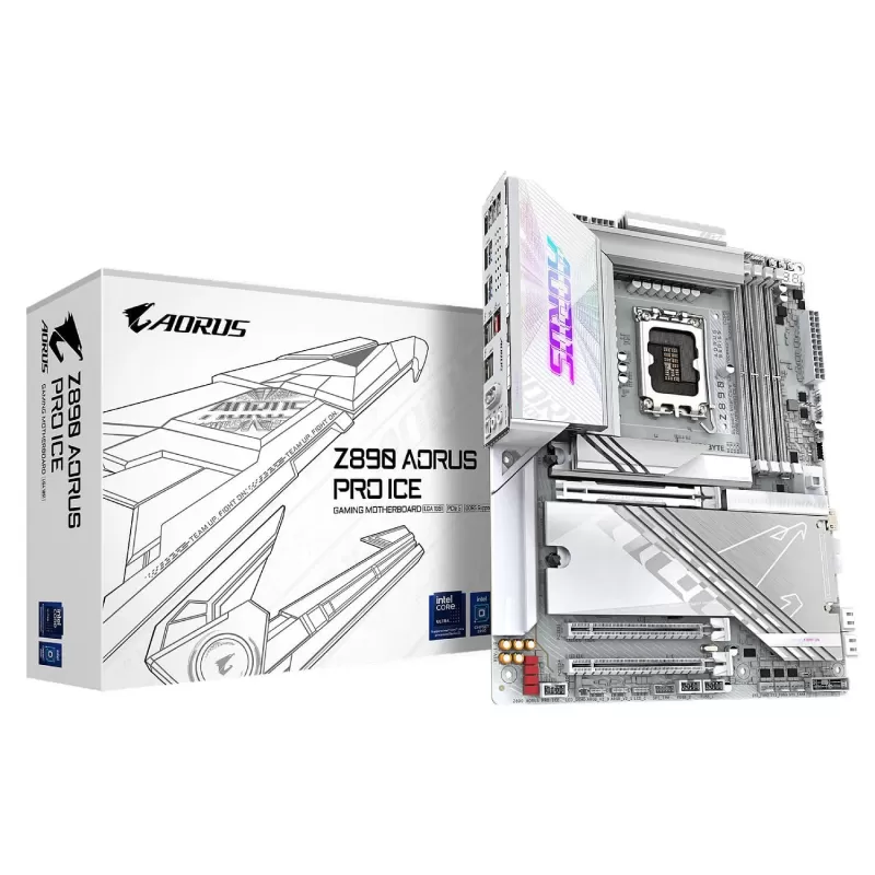 לוח אם Gigabyte Z890 AORUS PRO ICE DDR5 LGA1851