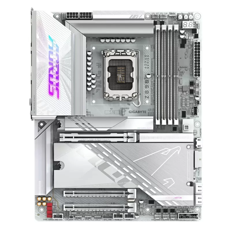 לוח אם Gigabyte Z890 AORUS PRO ICE DDR5 LGA1851
