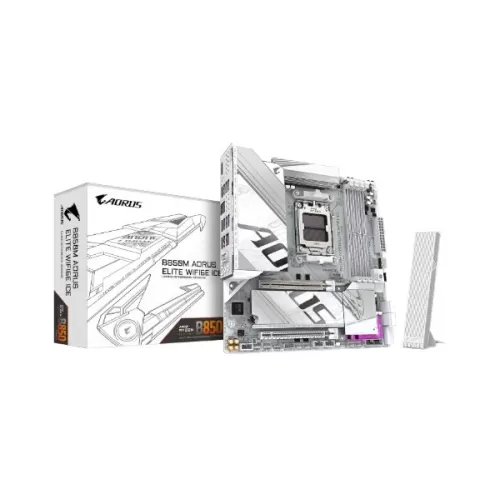 Материнская Плата Gigabyte B850M AORUS ELITE WIFI6E ICE DDR5 AM5