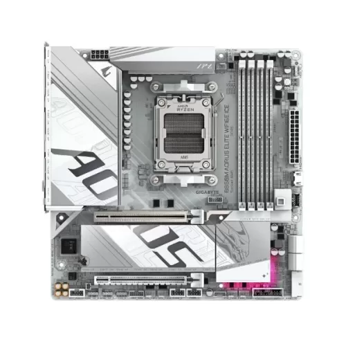 Материнская Плата Gigabyte B850M AORUS ELITE WIFI6E ICE DDR5 AM5