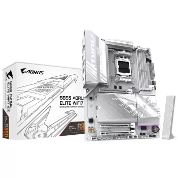 Материнская Плата Gigabyte B850 AORUS ELITE WIFI7 ICE DDR5 AM5 Материнская Плата Gigabyte B850 AORUS ELITE WIFI7 ICE DDR5 AM5