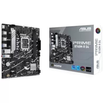 Материнская Плата Asus PRIME B760M-R D4 DDR4 LGA1700 Материнская Плата Asus PRIME B760M-R D4 DDR4 LGA1700