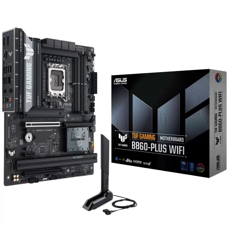 Материнская Плата Asus TUF GAMING B860-PLUS WIFI DDR5 LGA1851