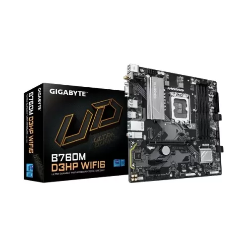 Материнская Плата Gigabyte B760M D3HP WiFi6 DDR5 LGA1700 Материнская Плата Gigabyte B760M D3HP WiFi6 DDR5 LGA1700