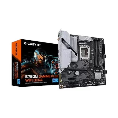 Motherboard Gigabyte B760M GAMING PLUS WIFI DDR4 LGA1700 Motherboard Gigabyte B760M GAMING PLUS WIFI DDR4 LGA1700