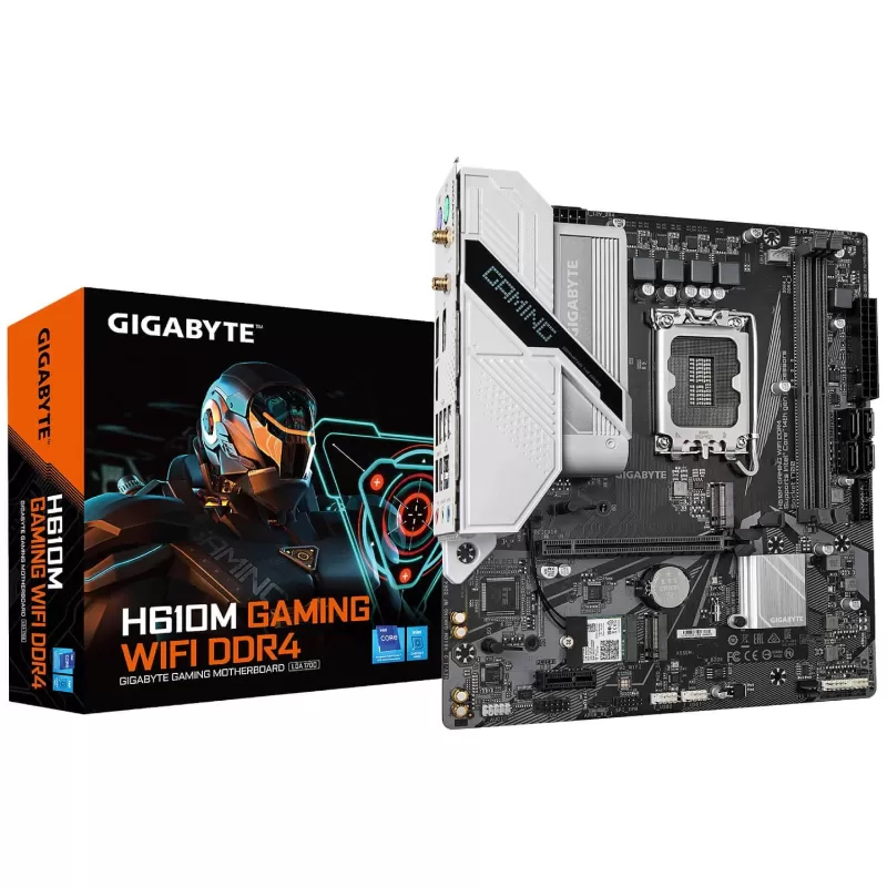 Motherboard Gigabyte H610M GAMING WIFI DDR4 LGA1700 - official importer