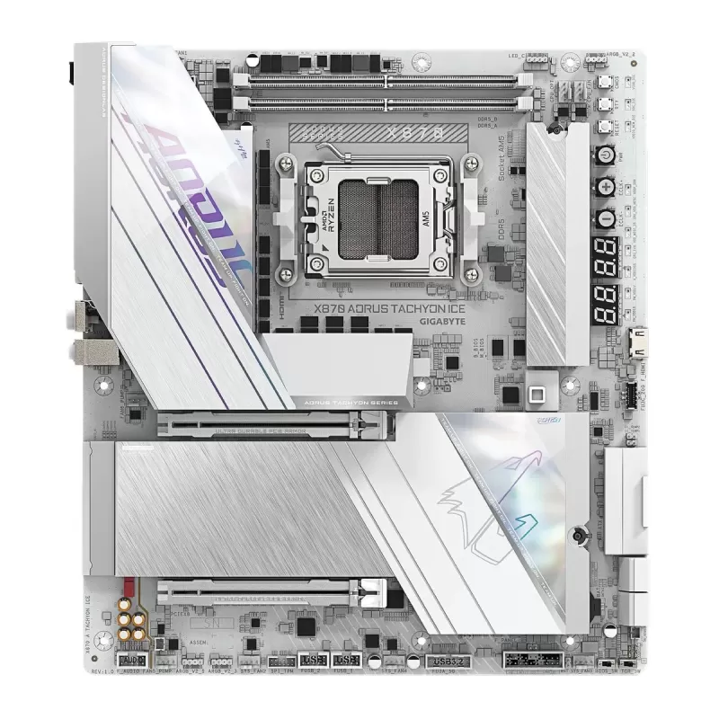 לוח אם Gigabyte X870 AORUS TACHYON ICE DDR5 AM5