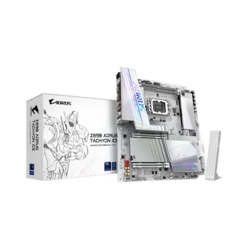 Материнская Плата Gigabyte Z890 A TACHYON ICE DDR5 LGA1851 - официальный импортер
