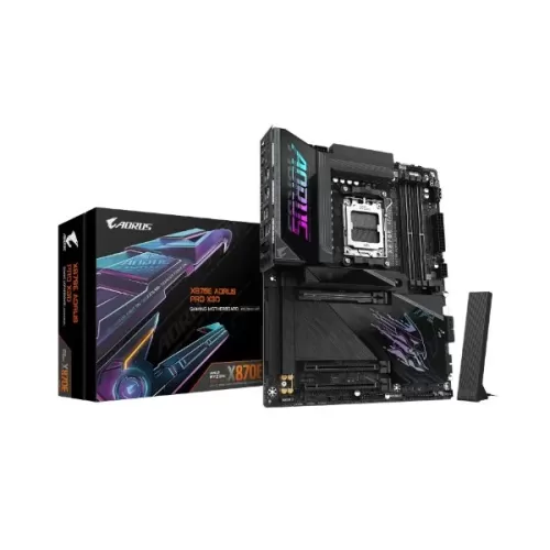 לוח אם Gigabyte X870E AORUS PRO X3D DDR5 AM5 - יבואן רשמי לוח אם Gigabyte X870E AORUS PRO X3D DDR5 AM5 - יבואן רשמי