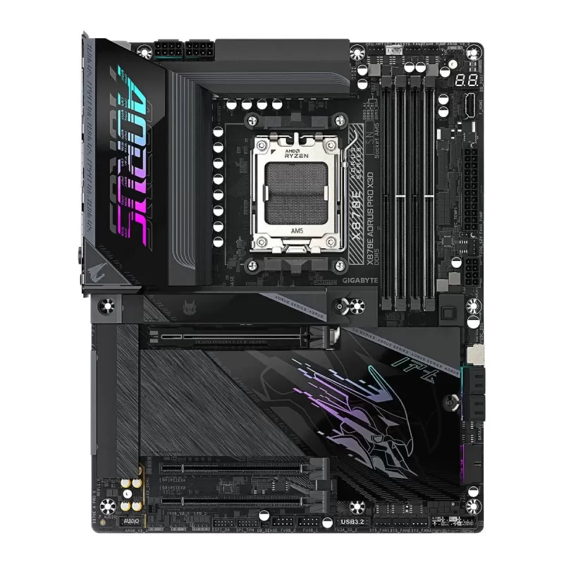 לוח אם Gigabyte X870E AORUS PRO X3D DDR5 AM5 - יבואן רשמי לוח אם Gigabyte X870E AORUS PRO X3D DDR5 AM5 - יבואן רשמי