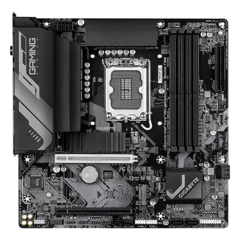Motherboard Gigabyte B760M GAMING X WIFI6E GEN5 DDR5 LGA1700 Motherboard Gigabyte B760M GAMING X WIFI6E GEN5 DDR5 LGA1700