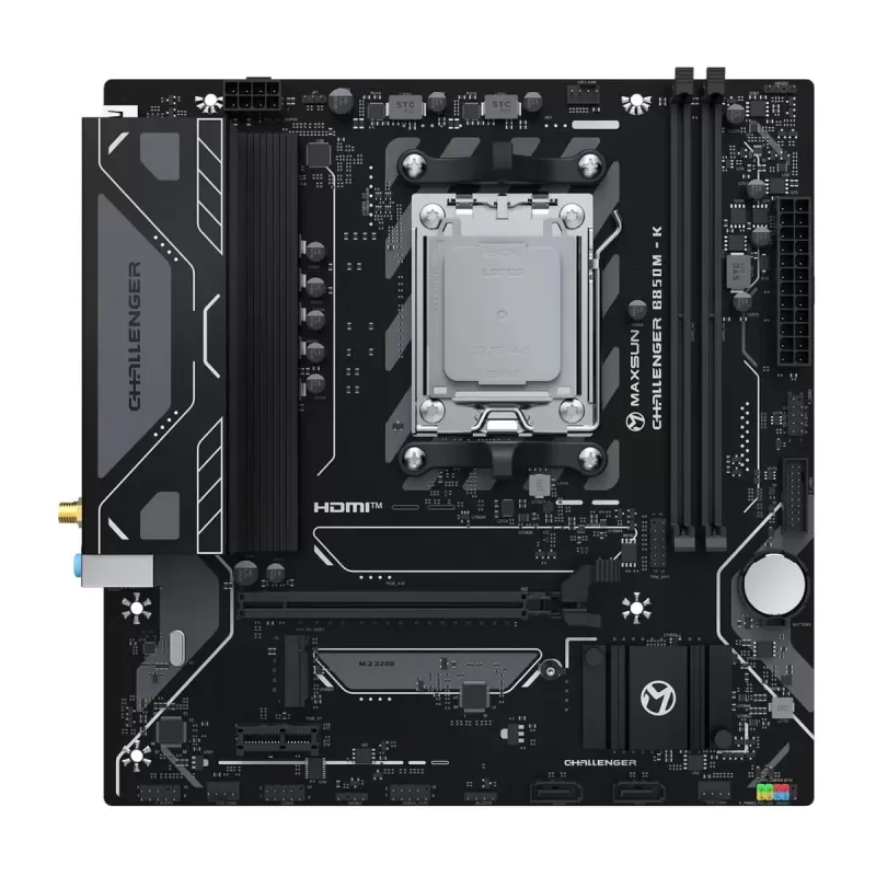 Motherboard MAXSUN Challenger B850M-K WiFi DDR5 AM5 Motherboard MAXSUN Challenger B850M-K WiFi DDR5 AM5