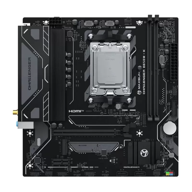 Motherboard MAXSUN Challenger B850M-K WiFi DDR5 AM5 Motherboard MAXSUN Challenger B850M-K WiFi DDR5 AM5