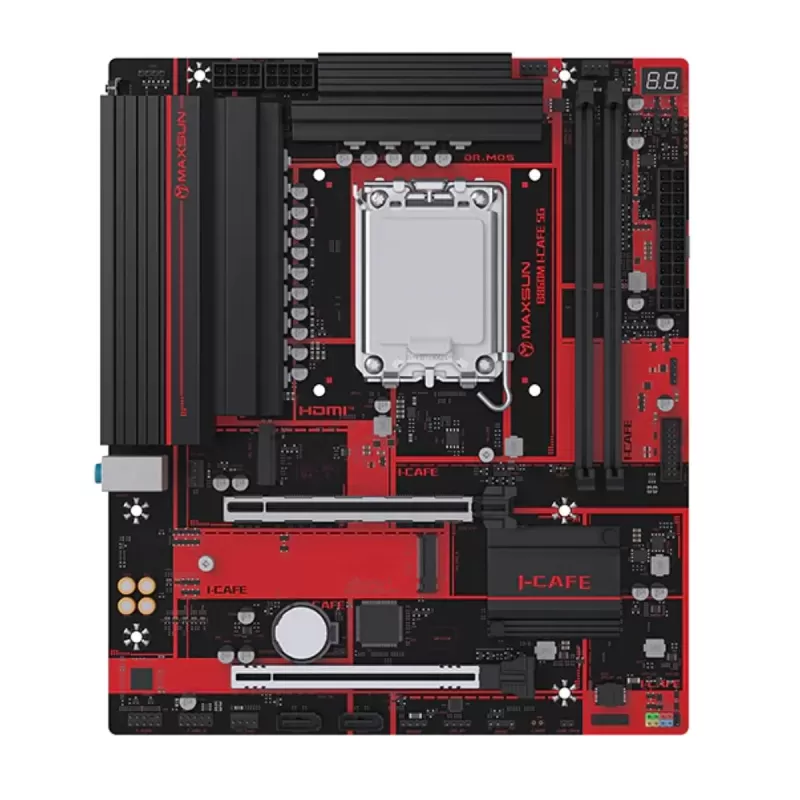 Материнская Плата MAXSUN B860M I-CAFE 5G DDR5 LGA1851 Материнская Плата MAXSUN B860M I-CAFE 5G DDR5 LGA1851