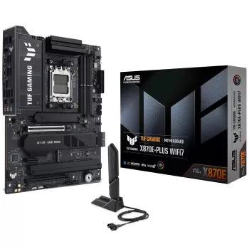 Материнская Плата Asus TUF GAMING X870E-PLUS WiFi7 DDR5 AM5 Материнская Плата Asus TUF GAMING X870E-PLUS WiFi7 DDR5 AM5