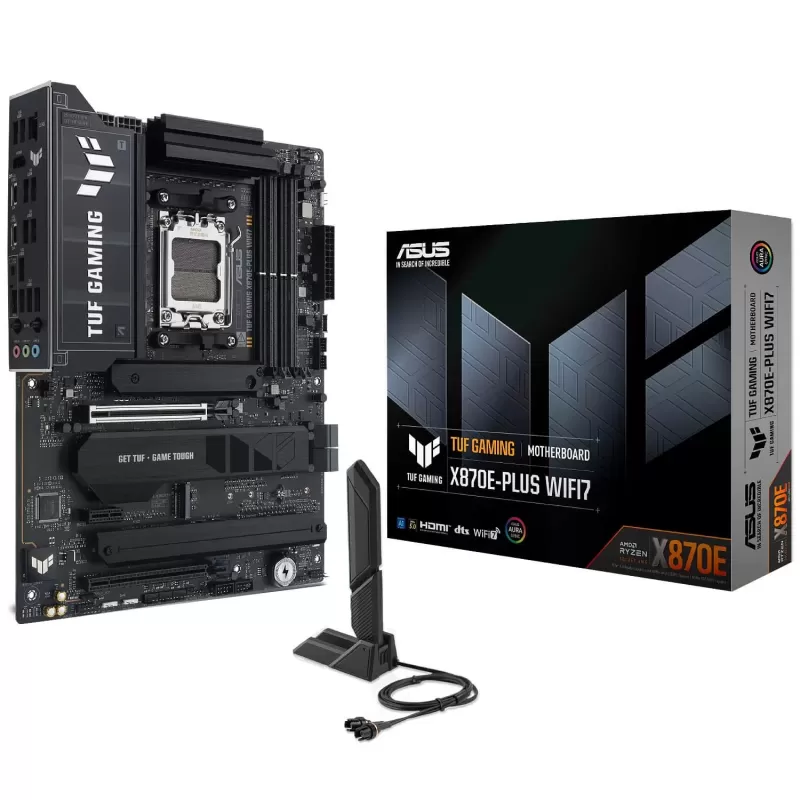 Материнская Плата Asus TUF GAMING X870E-PLUS WiFi7 DDR5 AM5 Материнская Плата Asus TUF GAMING X870E-PLUS WiFi7 DDR5 AM5