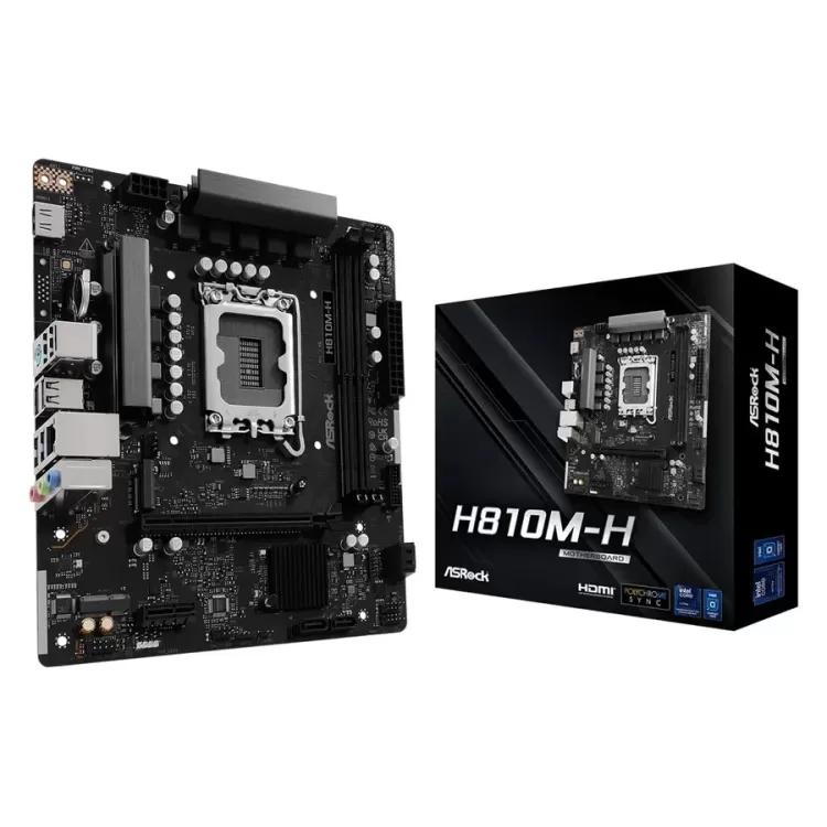 Материнская Плата ASRock H810M-H DDR5 LGA1851