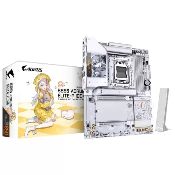 Материнская Плата Gigabyte B850 AORUS ELITE-P ICE DDR5 AM5 Материнская Плата Gigabyte B850 AORUS ELITE-P ICE DDR5 AM5