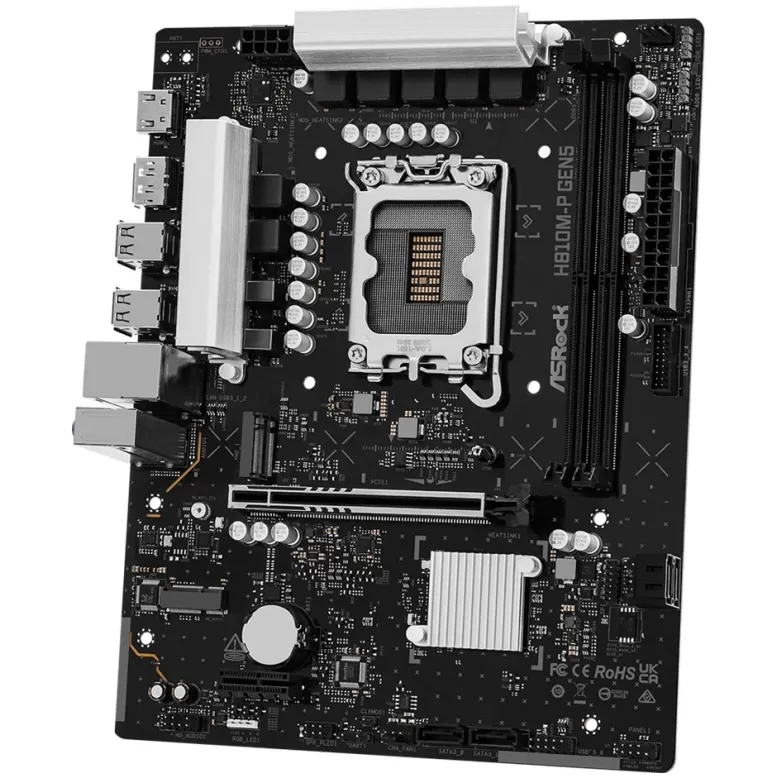 Motherboard ASRock H810M-P Gen5 DDR5 LGA1851
