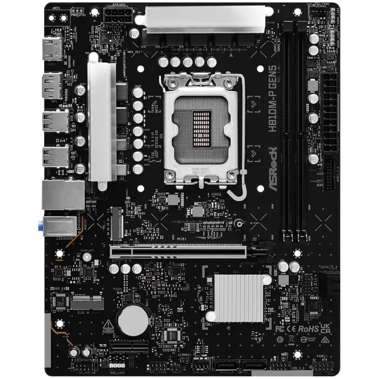 Motherboard ASRock H810M-P Gen5 DDR5 LGA1851