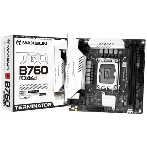 Материнская Плата MAXSUN Terminator B760BKB D5 WIFI DDR5 LGA1700