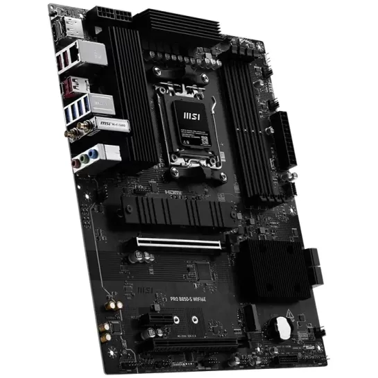 לוח אם MSI PRO B850-S WIFI6E DDR5 AM5 לוח אם MSI PRO B850-S WIFI6E DDR5 AM5
