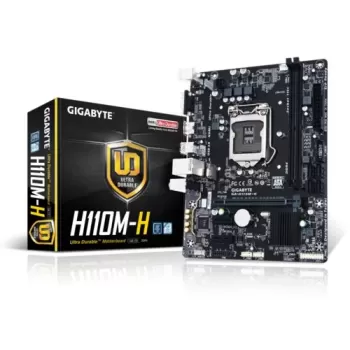 לוח אם Gigabyte GA-H110M-H DDR4 LGA1151 - יבואן רשמי