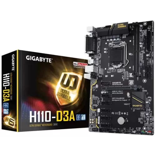 Motherboard Gigabyte GA-H110-D3A DDR4 LGA1151