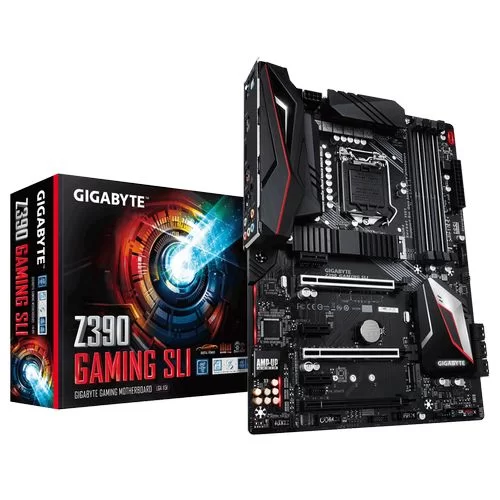 Motherboard Gigabyte Z390 GAMING SLI DDR4 LGA1151 - official importer Motherboard Gigabyte Z390 GAMING SLI DDR4 LGA1151 - official importer