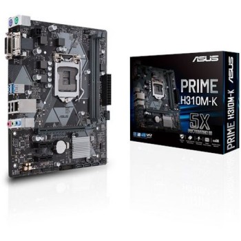 Материнская Плата Asus PRIME H310M-K DDR4 LGA1151 Материнская Плата Asus PRIME H310M-K DDR4 LGA1151