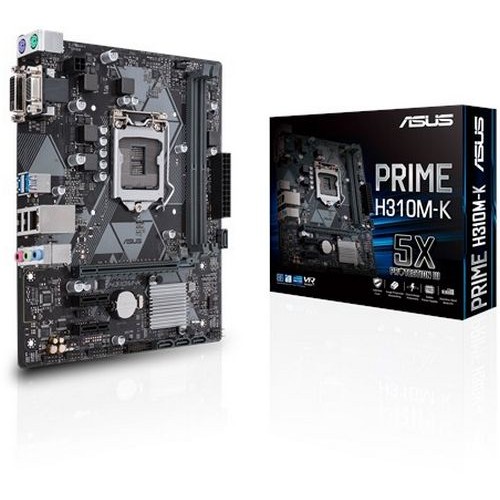 Материнская Плата Asus PRIME H310M-K DDR4 LGA1151