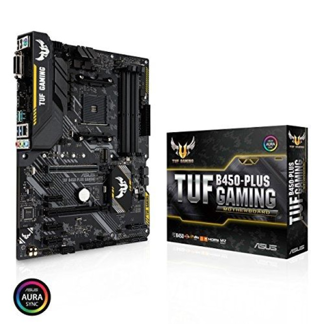 Motherboard Asus TUF B450-PLUS GAMING DDR4 AM4 Motherboard Asus TUF B450-PLUS GAMING DDR4 AM4
