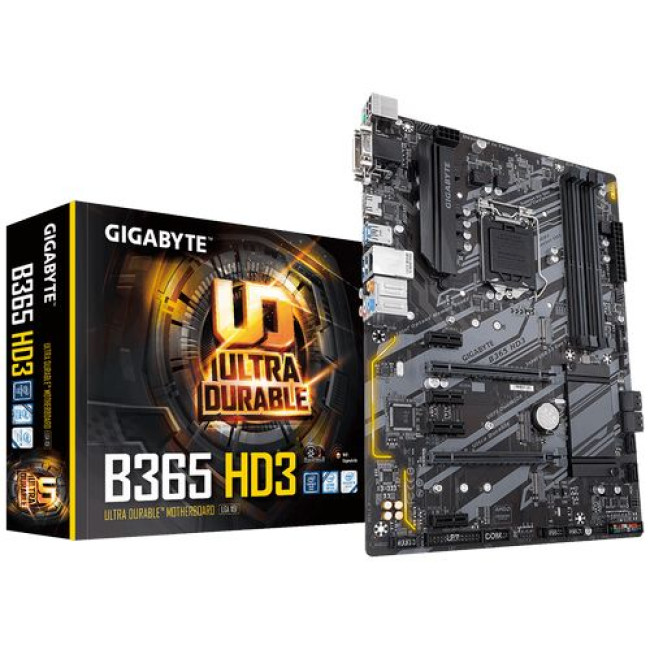 Motherboard Gigabyte B365 HD3 DDR4 LGA1151 Motherboard Gigabyte B365 HD3 DDR4 LGA1151