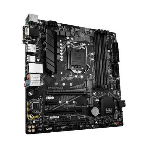 לוח אם Gigabyte B460M D3H DDR4 LGA1200 - יבואן רשמי
