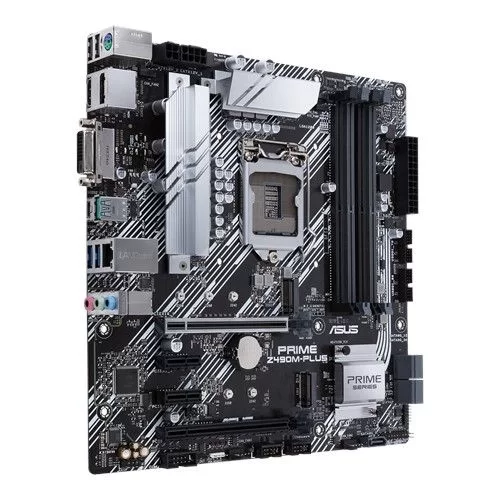 Материнская Плата Asus PRIME Z490M-PLUS DDR4 LGA1200