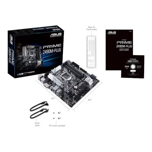 Материнская Плата Asus PRIME Z490M-PLUS DDR4 LGA1200