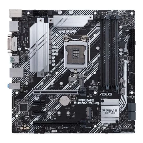 Материнская Плата Asus PRIME Z490M-PLUS DDR4 LGA1200