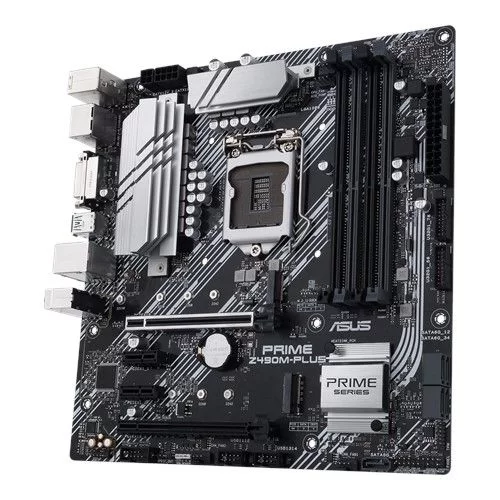 Материнская Плата Asus PRIME Z490M-PLUS DDR4 LGA1200