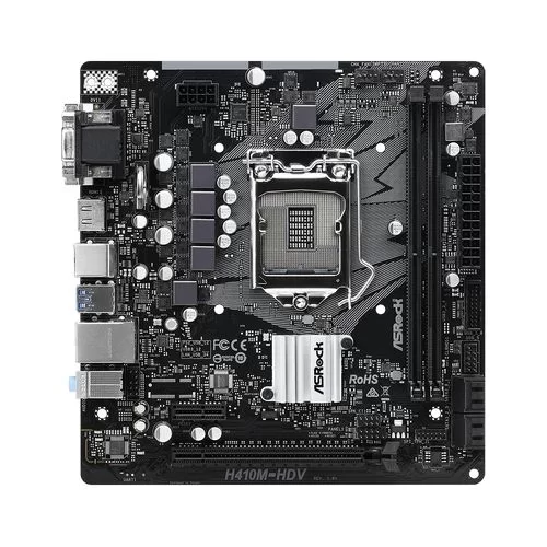 לוח אם ASRock H410M-HDV DDR4 LGA1200