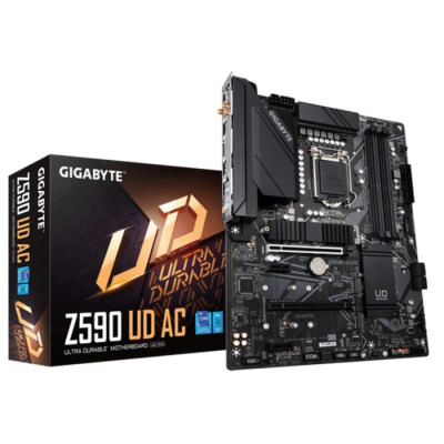 Motherboard Gigabyte Z590 UD AC DDR4 LGA1200 Motherboard Gigabyte Z590 UD AC DDR4 LGA1200