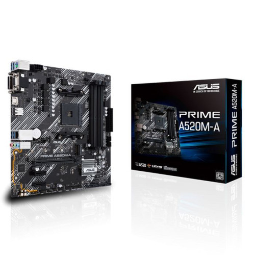 לוח אם Asus PRIME A520M-A DDR4 mATX AM4