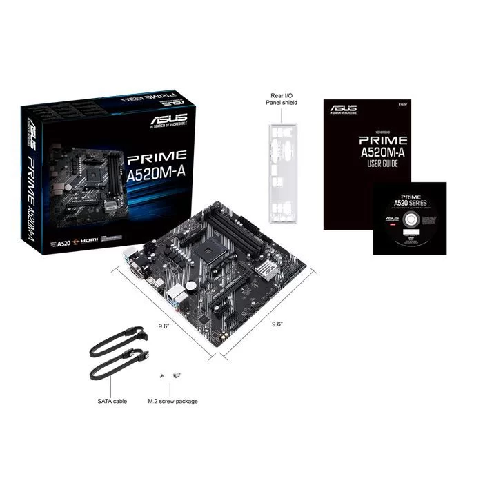 Motherboard Asus PRIME A520M-A DDR4 DIMM AM4