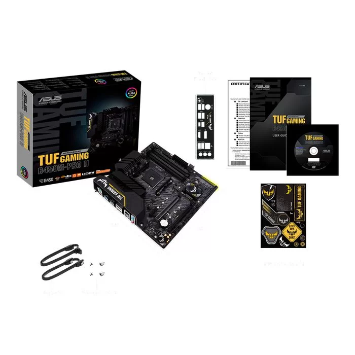 Motherboard Asus TUF GAMING B450M-PRO II DDR4 DIMM AM4 Motherboard Asus TUF GAMING B450M-PRO II DDR4 DIMM AM4