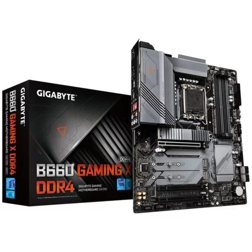לוח אם Gigabyte B660 GAMING X DDR4 DDR4 DIMM LGA1700 לוח אם Gigabyte B660 GAMING X DDR4 DDR4 DIMM LGA1700