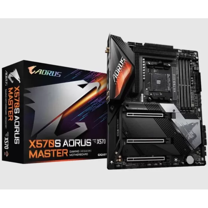Motherboard Gigabyte X570S AORUS MASTER DDR4 DIMM AM4 - official importer