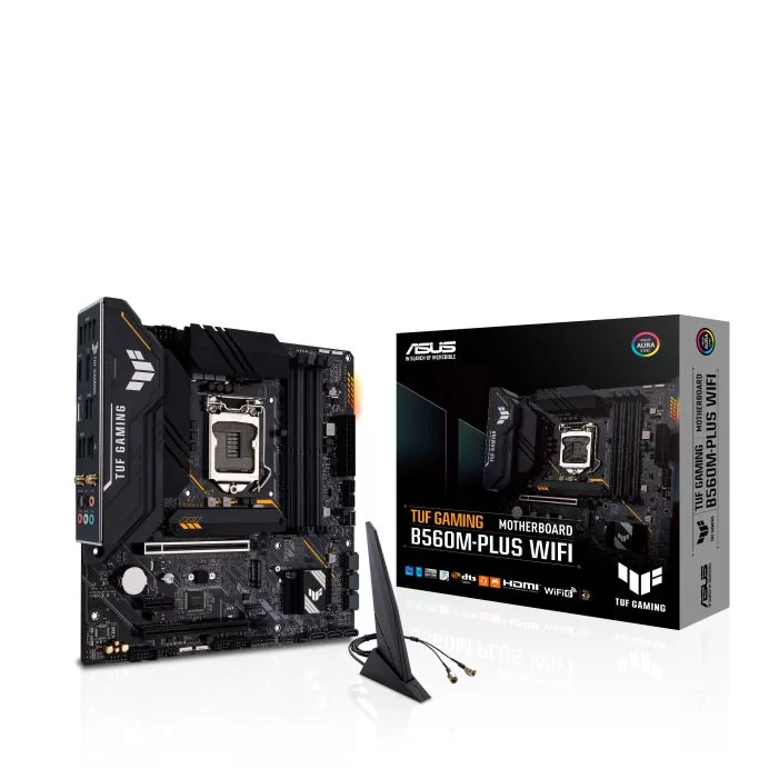 Материнская Плата Asus TUF GAMING B560M-PLUS WIFI DDR4 LGA1200