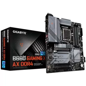 Motherboard Gigabyte B660 GAMING X AX DDR4 LGA1700 - official importer Motherboard Gigabyte B660 GAMING X AX DDR4 LGA1700 - official importer