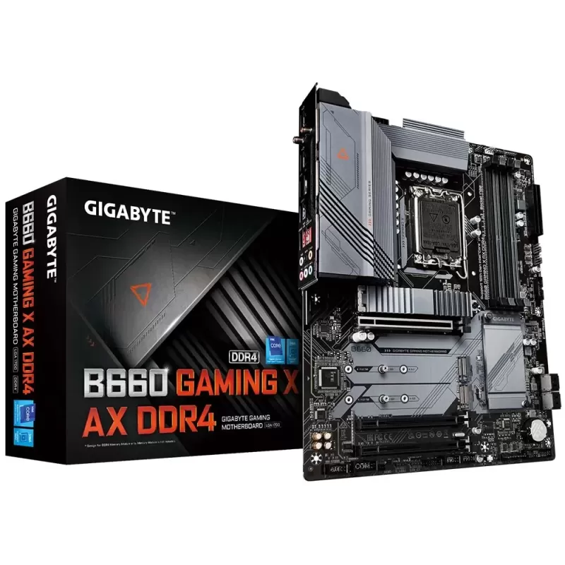 לוח אם Gigabyte B660 GAMING X AX DDR4 LGA1700 - יבואן רשמי