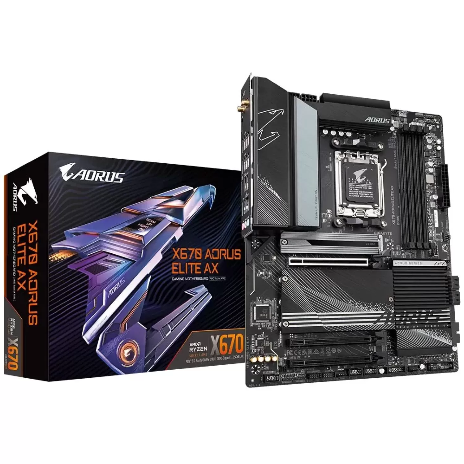 Motherboard Gigabyte X670 AORUS ELITE AX DDR5 DIMM AM5